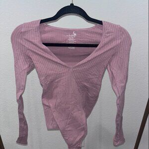 FREE PEOPLE INTIMATELY Meg Seamless Long Sleeve Bodysuit